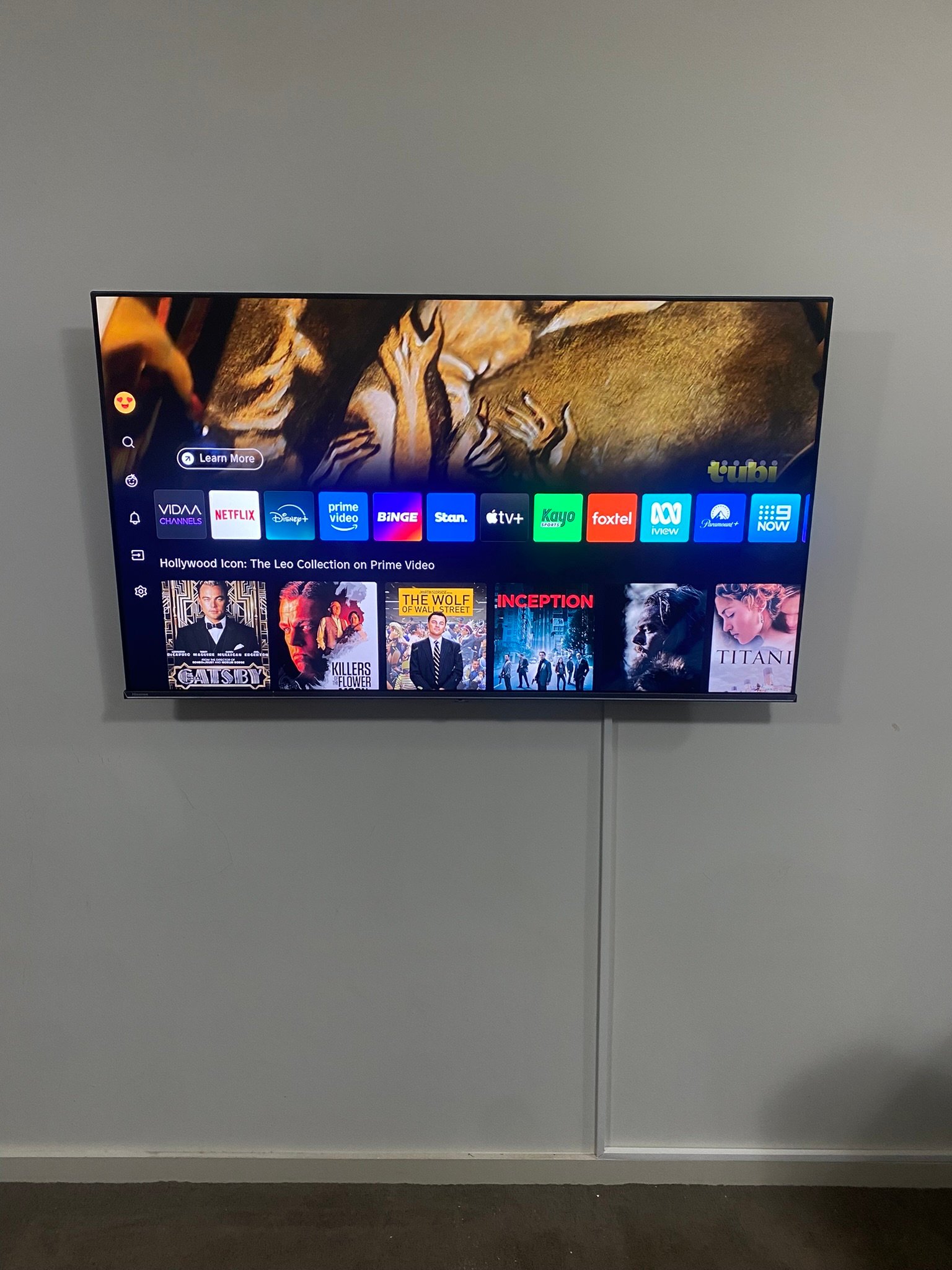 Cable management by MountPro Solutions Sydney